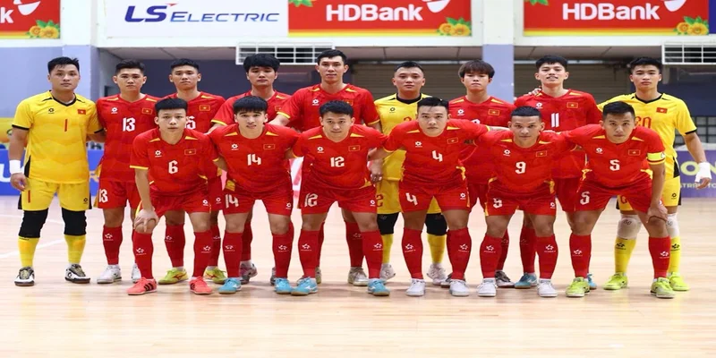 Số lượng cầu thủ của đội tuyển Futsal Việt Nam