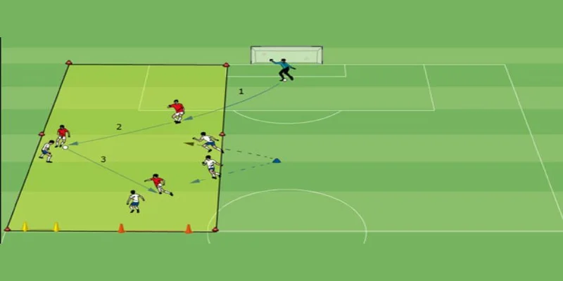 1 đường chuyền tốt hoàn toàn có thể phá vỡ thế cân bằng