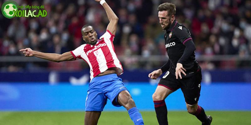Atlético de Madrid vs Levante phong độ